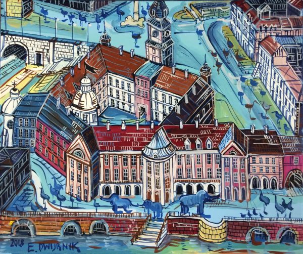Edward Dwurnik - Olej