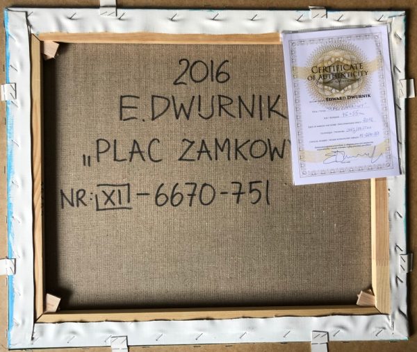 Edward Dwurnik - Plac Zamkowy - obrazek 2
