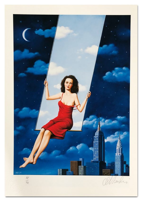 Rafał Olbiński - City which never sleeps