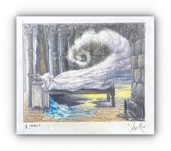 Jacek YERKA - Rysunek Kredka & Pastel
