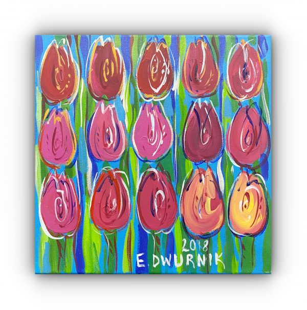 DWURNIK Edward - Czerwone Tulipany 2018