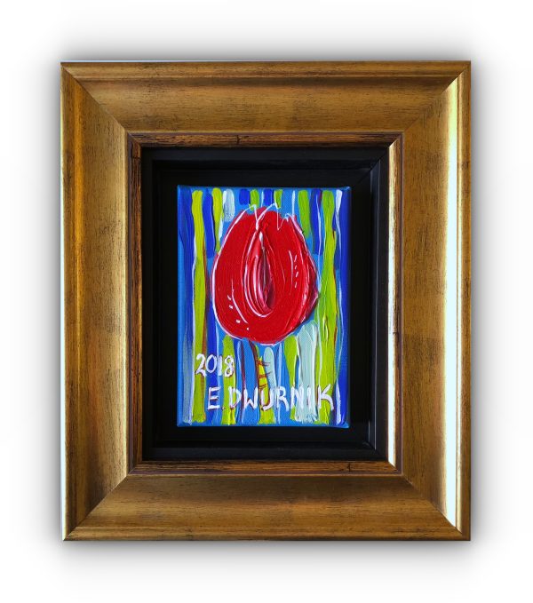 DWURNIK Edward - Tulipan - 2018 - Płótno