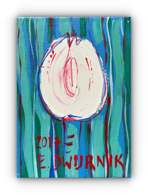 Edward Dwurnik - Bialy Tulipan płótno
