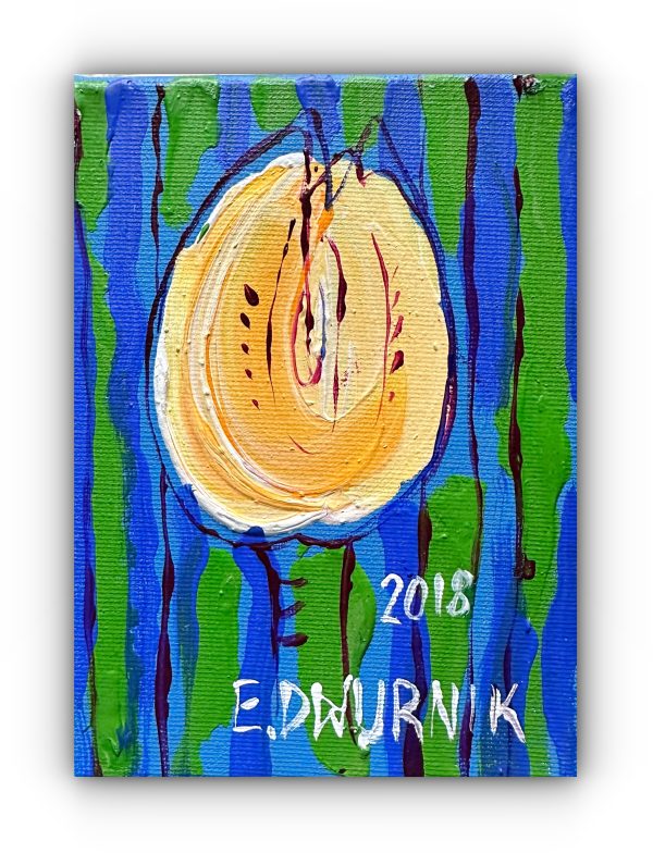 Edward Dwurnik - Tulipan na plotnie