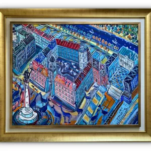 DWURNIK Edward - Plac Zamkowy - 65 x 81 cm