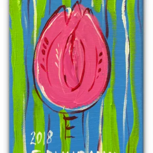 DWURNIK Edward - Tulipan 2018 - Płótno