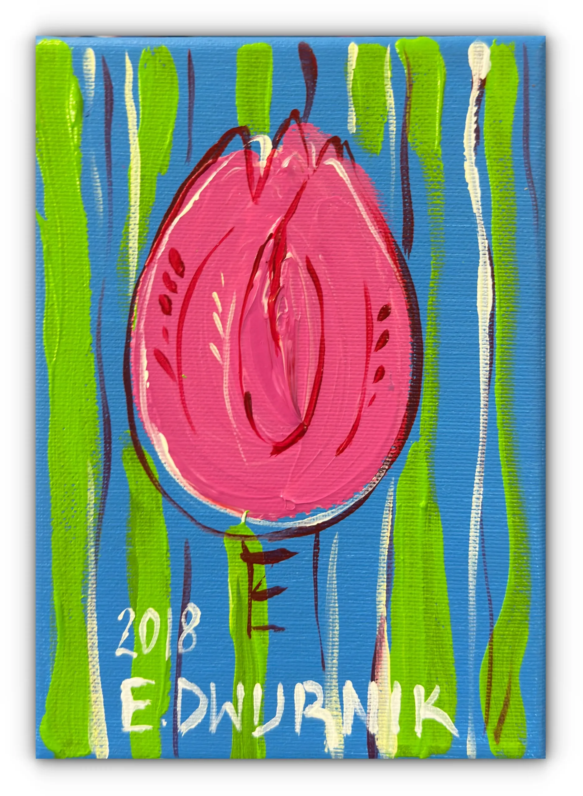 DWURNIK Edward – Tulipan 2018 – Płótno