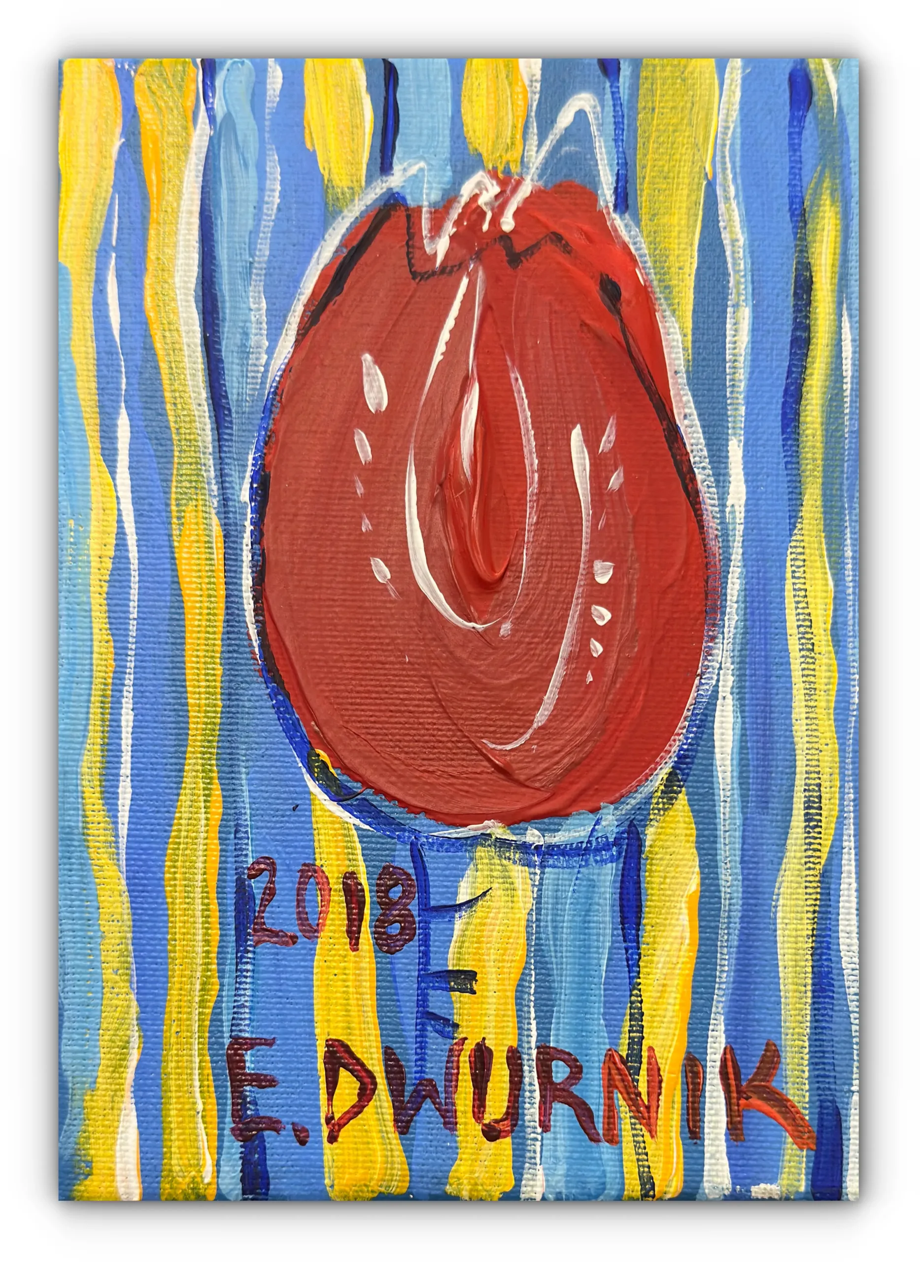 DWURNIK Edward – Tulipan 2018 – Płótno