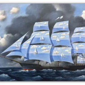 OLBIŃSKI Rafał - Grotesque nature of normality - olej