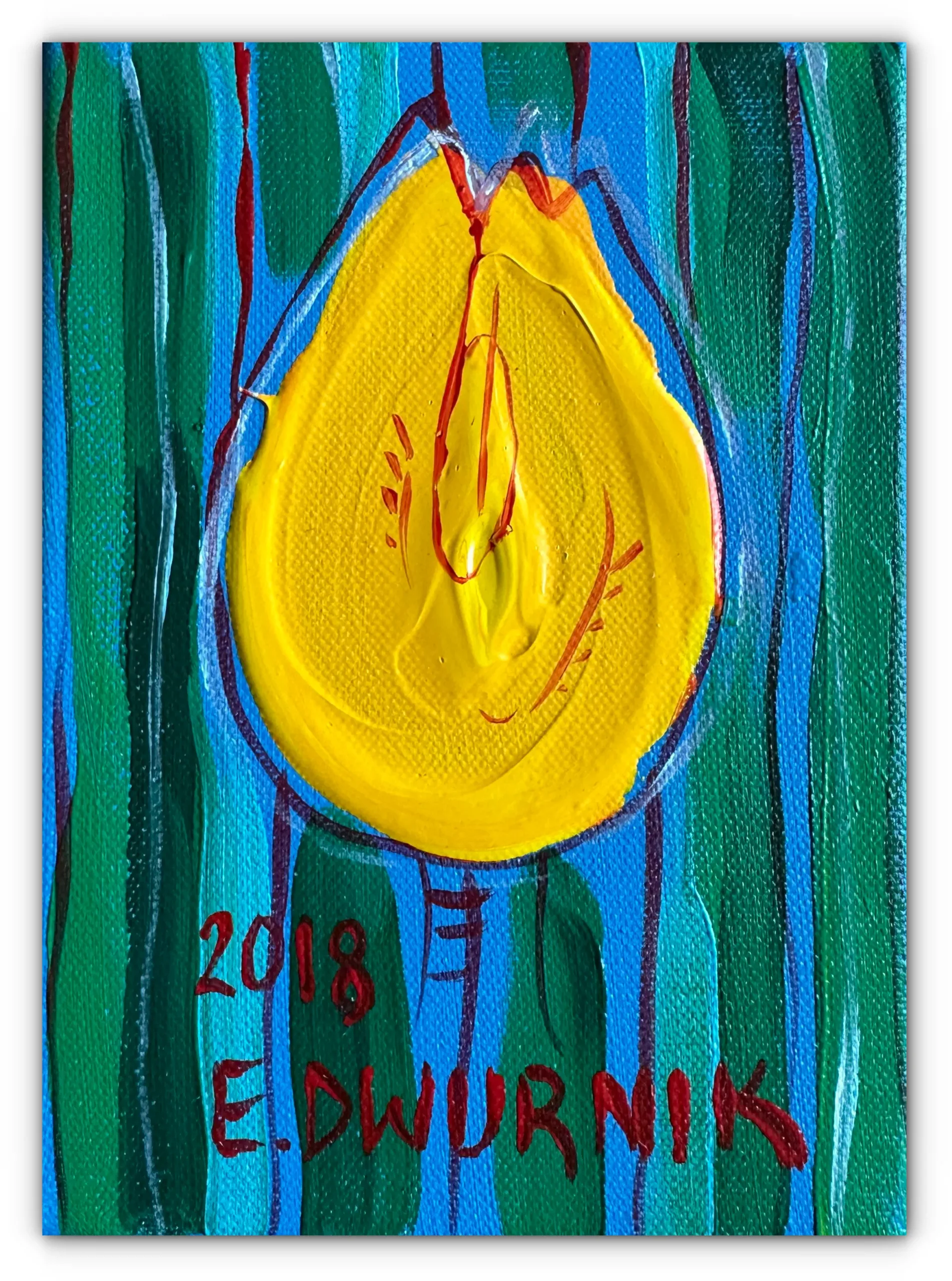 DWURNIK Edward – Tulipan 2018 – Płótno