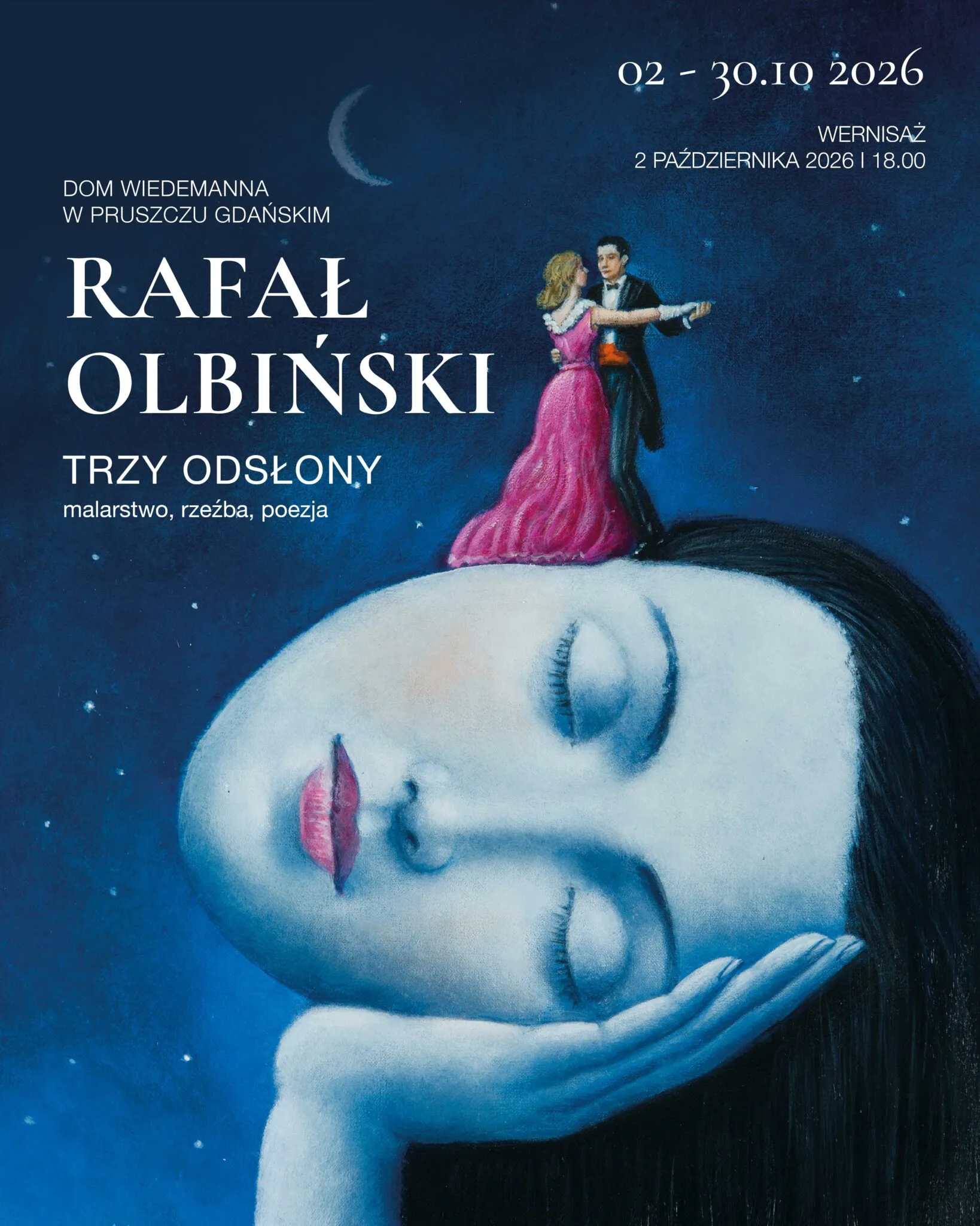 Rafał Olbiński – Obrazy wystawa w Pruszczu Gdańskim